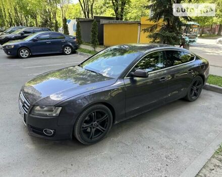 Черный Ауди A5 Sportback, объемом двигателя 1.98 л и пробегом 263 тыс. км за 8999 $, фото 2 на Automoto.ua