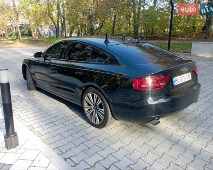 Черный Ауди A5 Sportback, объемом двигателя 2 л и пробегом 200 тыс. км за 9700 $, фото 9 на Automoto.ua