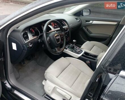 Чорний Ауді A5 Sportback, об'ємом двигуна 2 л та пробігом 190 тис. км за 9900 $, фото 6 на Automoto.ua