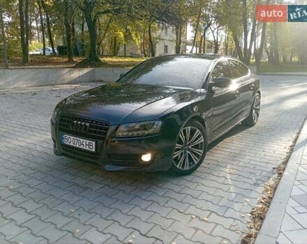 Черный Ауди A5 Sportback, объемом двигателя 2 л и пробегом 200 тыс. км за 9700 $, фото 5 на Automoto.ua