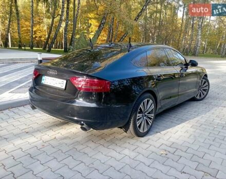 Черный Ауди A5 Sportback, объемом двигателя 2 л и пробегом 200 тыс. км за 9700 $, фото 6 на Automoto.ua