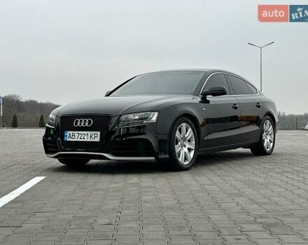 Черный Ауди A5 Sportback, объемом двигателя 1.98 л и пробегом 240 тыс. км за 11100 $, фото 2 на Automoto.ua