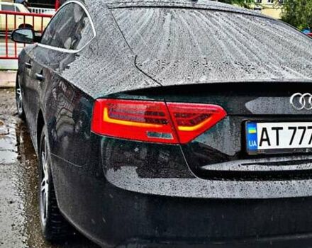 Черный Ауди A5 Sportback, объемом двигателя 2 л и пробегом 201 тыс. км за 15600 $, фото 2 на Automoto.ua