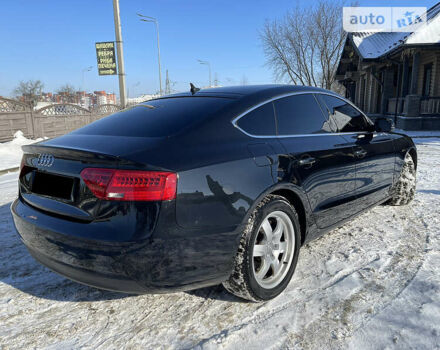 Черный Ауди A5 Sportback, объемом двигателя 2 л и пробегом 201 тыс. км за 17200 $, фото 5 на Automoto.ua