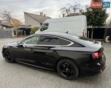 Черный Ауди A5 Sportback, объемом двигателя 1.97 л и пробегом 124 тыс. км за 27000 $, фото 3 на Automoto.ua