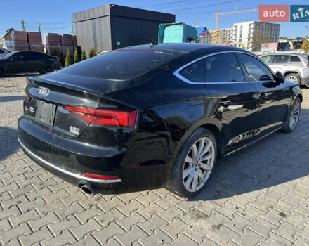 Черный Ауди A5 Sportback, объемом двигателя 2 л и пробегом 269 тыс. км за 11500 $, фото 5 на Automoto.ua