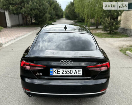 Черный Ауди A5 Sportback, объемом двигателя 2 л и пробегом 141 тыс. км за 28500 $, фото 5 на Automoto.ua