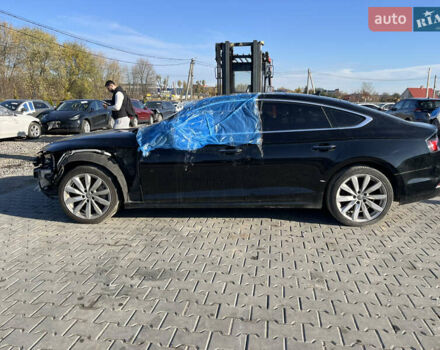 Черный Ауди A5 Sportback, объемом двигателя 2 л и пробегом 269 тыс. км за 11500 $, фото 2 на Automoto.ua