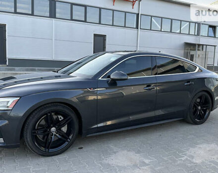 Чорний Ауді A5 Sportback, об'ємом двигуна 2 л та пробігом 192 тис. км за 23000 $, фото 10 на Automoto.ua