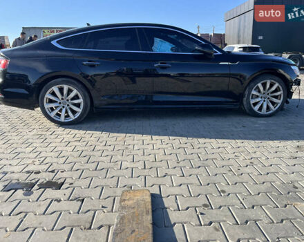 Черный Ауди A5 Sportback, объемом двигателя 2 л и пробегом 269 тыс. км за 11500 $, фото 6 на Automoto.ua