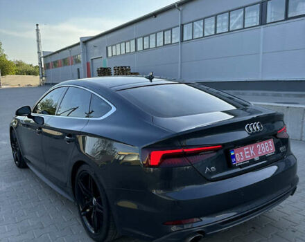 Черный Ауди A5 Sportback, объемом двигателя 2 л и пробегом 192 тыс. км за 23000 $, фото 2 на Automoto.ua