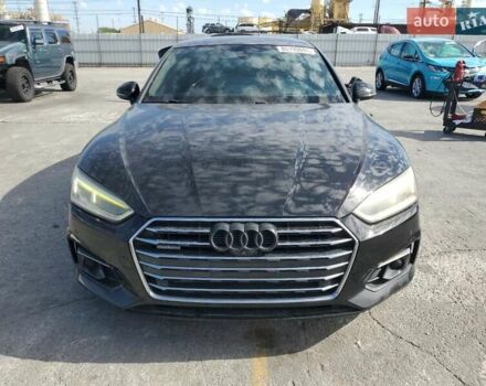 Черный Ауди A5 Sportback, объемом двигателя 2 л и пробегом 75 тыс. км за 5500 $, фото 4 на Automoto.ua