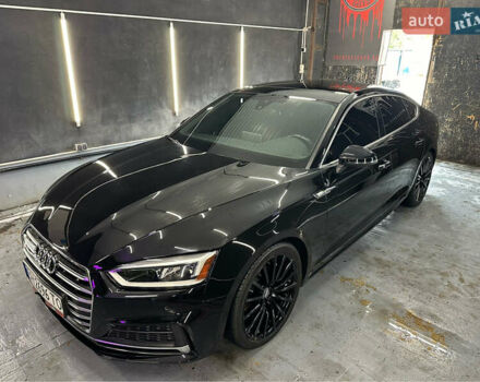 Черный Ауди A5 Sportback, объемом двигателя 1.98 л и пробегом 66 тыс. км за 22500 $, фото 2 на Automoto.ua
