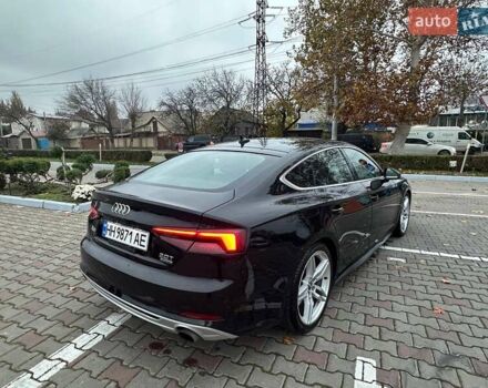 Чорний Ауді A5 Sportback, об'ємом двигуна 2 л та пробігом 186 тис. км за 25800 $, фото 3 на Automoto.ua
