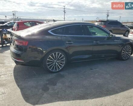 Черный Ауди A5 Sportback, объемом двигателя 2 л и пробегом 75 тыс. км за 5500 $, фото 2 на Automoto.ua