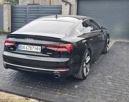 Черный Ауди A5 Sportback, объемом двигателя 2 л и пробегом 160 тыс. км за 21999 $, фото 1 на Automoto.ua