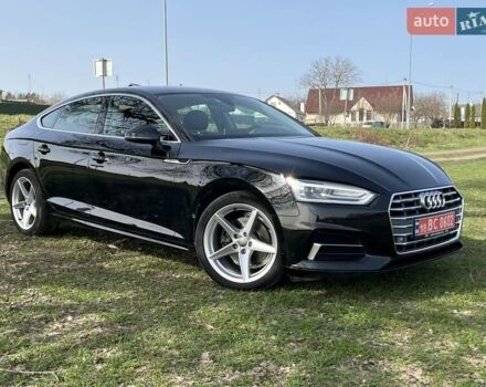 Чорний Ауді A5 Sportback, об'ємом двигуна 2 л та пробігом 71 тис. км за 23200 $, фото 25 на Automoto.ua