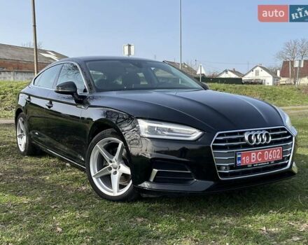 Чорний Ауді A5 Sportback, об'ємом двигуна 2 л та пробігом 71 тис. км за 23200 $, фото 5 на Automoto.ua