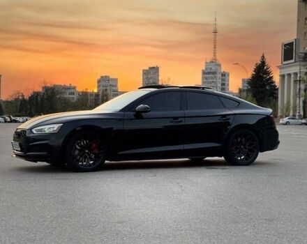 Чорний Ауді A5 Sportback, об'ємом двигуна 2 л та пробігом 77 тис. км за 28700 $, фото 1 на Automoto.ua