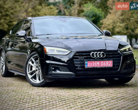 Черный Ауди A5 Sportback, объемом двигателя 2 л и пробегом 196 тыс. км за 27000 $, фото 2 на Automoto.ua