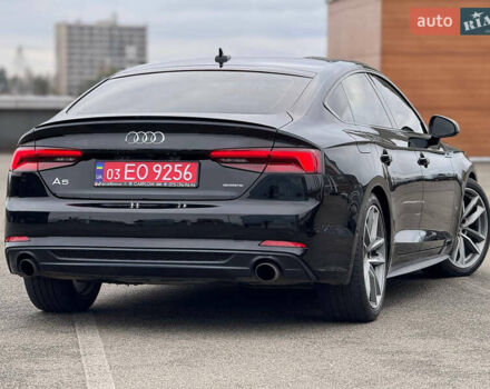 Чорний Ауді A5 Sportback, об'ємом двигуна 2 л та пробігом 196 тис. км за 27000 $, фото 11 на Automoto.ua