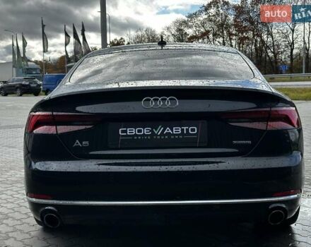 Черный Ауди A5 Sportback, объемом двигателя 2 л и пробегом 62 тыс. км за 23499 $, фото 8 на Automoto.ua
