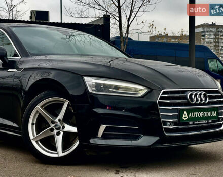 Черный Ауди A5 Sportback, объемом двигателя 2 л и пробегом 71 тыс. км за 22200 $, фото 2 на Automoto.ua