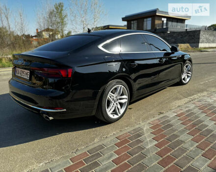 Черный Ауди A5 Sportback, объемом двигателя 2 л и пробегом 56 тыс. км за 30500 $, фото 4 на Automoto.ua
