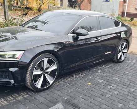 Черный Ауди A5 Sportback, объемом двигателя 2 л и пробегом 160 тыс. км за 21999 $, фото 4 на Automoto.ua