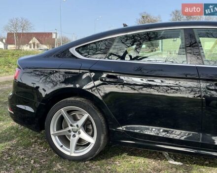 Чорний Ауді A5 Sportback, об'ємом двигуна 2 л та пробігом 71 тис. км за 23200 $, фото 29 на Automoto.ua