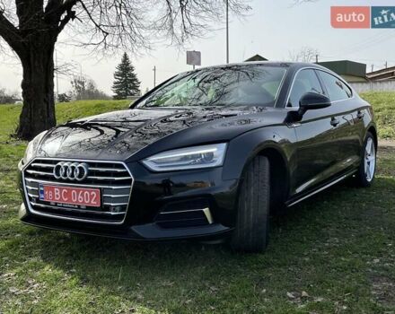 Чорний Ауді A5 Sportback, об'ємом двигуна 2 л та пробігом 71 тис. км за 23200 $, фото 4 на Automoto.ua