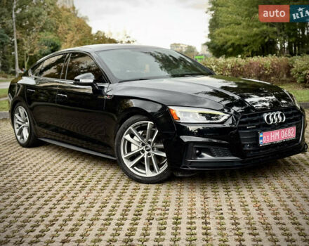 Черный Ауди A5 Sportback, объемом двигателя 2 л и пробегом 196 тыс. км за 27000 $, фото 5 на Automoto.ua