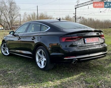 Чорний Ауді A5 Sportback, об'ємом двигуна 2 л та пробігом 71 тис. км за 23200 $, фото 7 на Automoto.ua