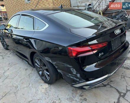 Чорний Ауді A5 Sportback, об'ємом двигуна 2 л та пробігом 50 тис. км за 21000 $, фото 1 на Automoto.ua