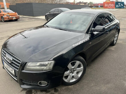 Ауді A5 Sportback 2011 у Борисполе на Automoto.ua Чорний Ауді A5 Sportback, об'ємом двигуна 1.97 л та пробігом 271 тис. км за 11500 $, фото 1 на Automoto.ua