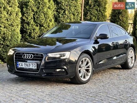 Чорний Ауді A5 Sportback, об'ємом двигуна 2 л та пробігом 213 тис. км за 11900 $, фото 1 на Automoto.ua