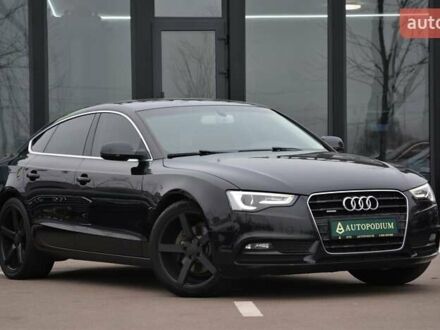Черный Ауди A5 Sportback, объемом двигателя 2 л и пробегом 171 тыс. км за 14500 $, фото 1 на Automoto.ua