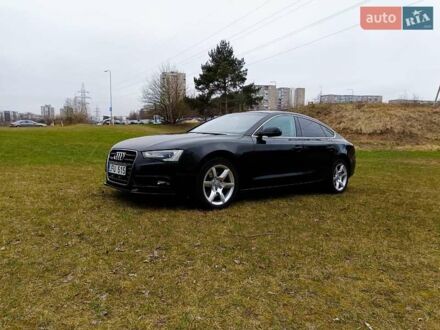 Ауді A5 Sportback 2015 у Києві на Automoto.ua Чорний Ауді A5 Sportback, об'ємом двигуна 2 л та пробігом 247 тис. км за 14658 $, фото 1 на Automoto.ua