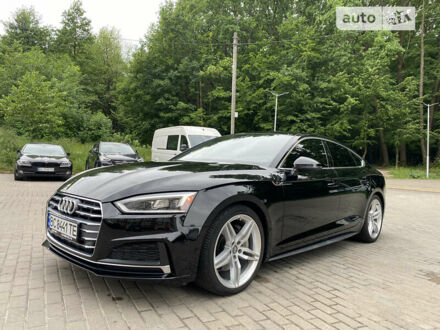 Черный Ауди A5 Sportback, объемом двигателя 1.98 л и пробегом 102 тыс. км за 27250 $, фото 1 на Automoto.ua