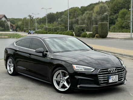 Ауді A5 Sportback 2017 у Дніпро (Дніпропетровську) на Automoto.ua Чорний Ауді A5 Sportback, об'ємом двигуна 2 л та пробігом 76 тис. км за 31999 $, фото 1 на Automoto.ua