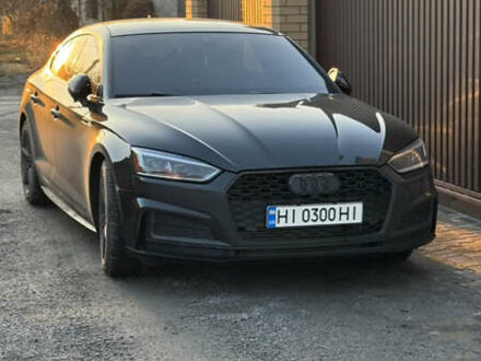 Черный Ауди A5 Sportback, объемом двигателя 2 л и пробегом 63 тыс. км за 28000 $, фото 1 на Automoto.ua