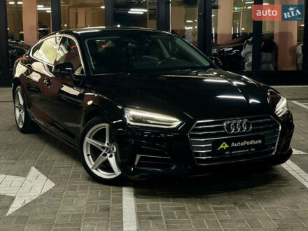 Ауді A5 Sportback 2019 у Києві на Automoto.ua Чорний Ауді A5 Sportback, об'ємом двигуна 2 л та пробігом 71 тис. км за 24500 $, фото 1 на Automoto.ua