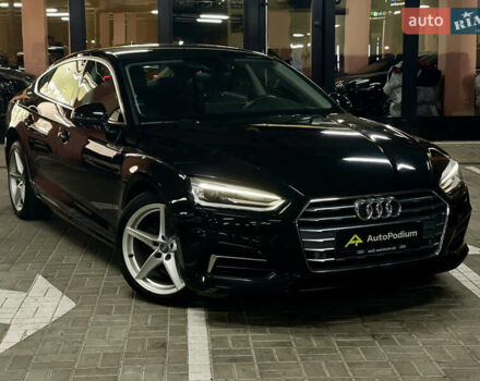 Чорний Ауді A5 Sportback, об'ємом двигуна 2 л та пробігом 71 тис. км за 24500 $, фото 1 на Automoto.ua