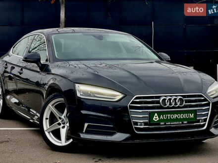 Черный Ауди A5 Sportback, объемом двигателя 2 л и пробегом 71 тыс. км за 22200 $, фото 1 на Automoto.ua