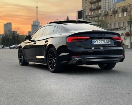 Черный Ауди A5 Sportback, объемом двигателя 2 л и пробегом 77 тыс. км за 28900 $, фото 1 на Automoto.ua