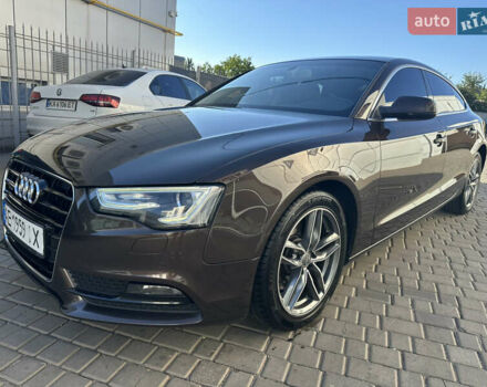 Коричневый Ауди A5 Sportback, объемом двигателя 2 л и пробегом 144 тыс. км за 16000 $, фото 4 на Automoto.ua