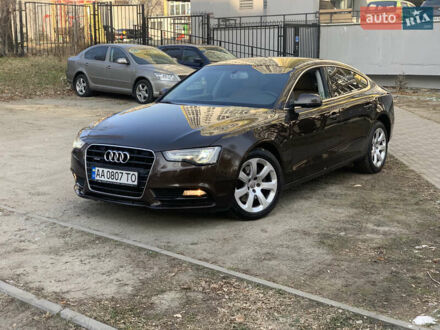 Ауді A5 Sportback 2012 у Києві на Automoto.ua Коричневий Ауді A5 Sportback, об'ємом двигуна 1.98 л та пробігом 195 тис. км за 13000 $, фото 1 на Automoto.ua