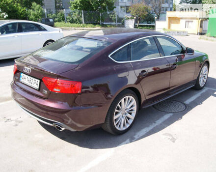 Красный Ауди A5 Sportback, объемом двигателя 2 л и пробегом 165 тыс. км за 16300 $, фото 5 на Automoto.ua