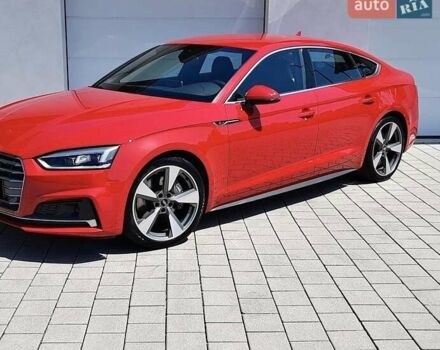 Червоний Ауді A5 Sportback, об'ємом двигуна 2 л та пробігом 45 тис. км за 30500 $, фото 3 на Automoto.ua