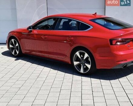 Червоний Ауді A5 Sportback, об'ємом двигуна 2 л та пробігом 45 тис. км за 30500 $, фото 2 на Automoto.ua
